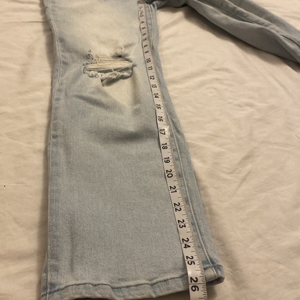 Kendall & Kylie The Icon High Rise Straight Leg Jeans Size 7 - Picture 6 of 12